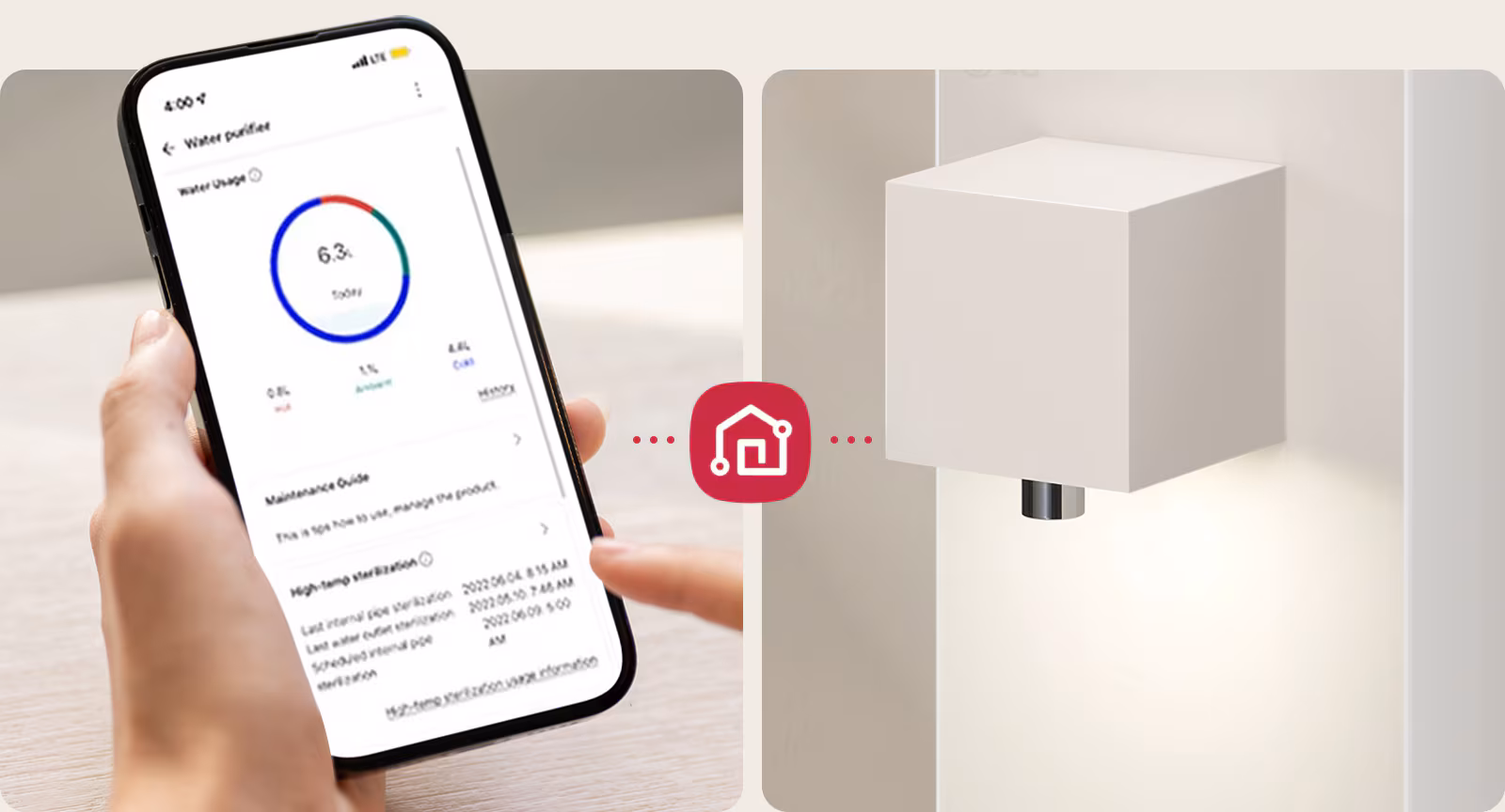 LG PuriCare WD210MN — LG ThinQ