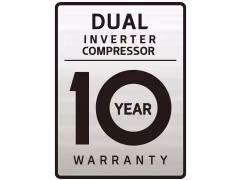 Waranti kompresor 10 tahun LG DUALCOOL Dual Inverter Premium