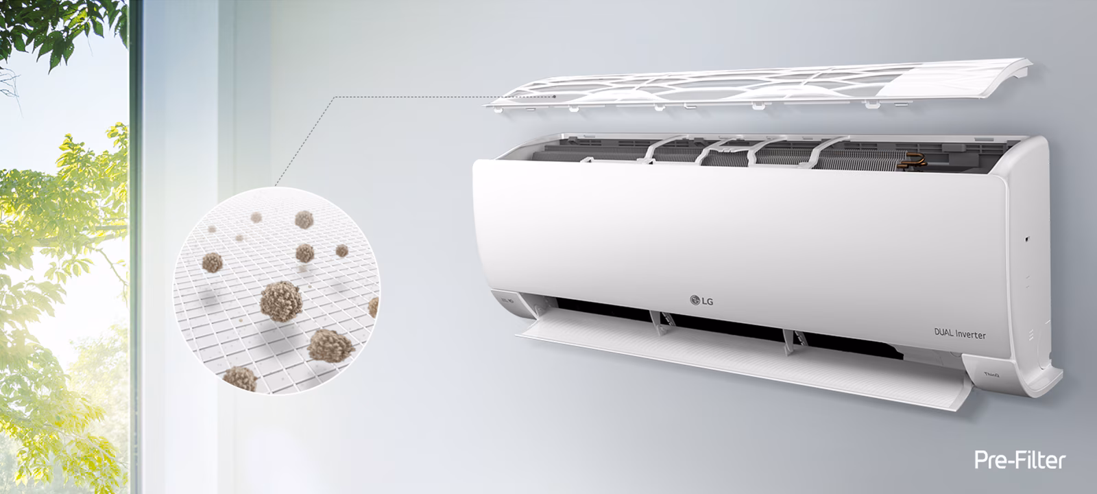 Pre-Filter LG DUALCOOL Dual Inverter Premium