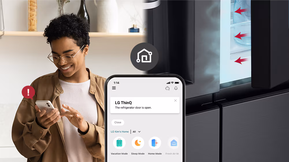 Notifikasi Pintu Terbuka LG InstaView 601L