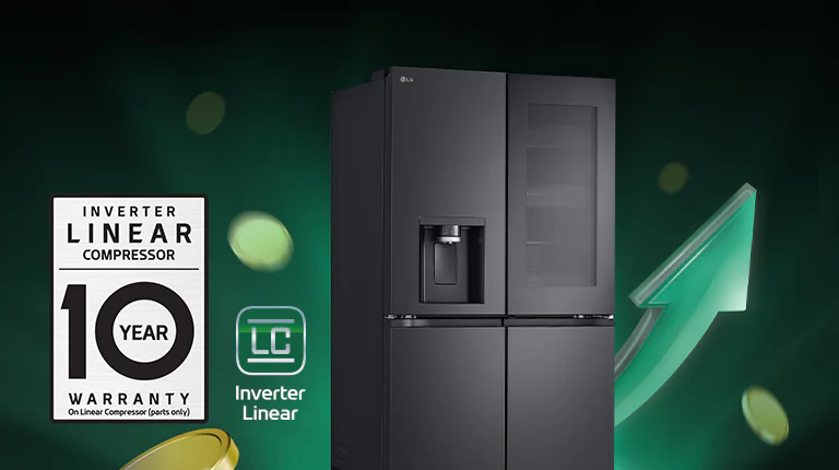 LG Inverter Linear Compressor LG InstaView 601L