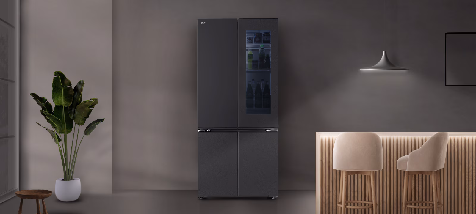Smart Learner mod Night LG InstaView 612L