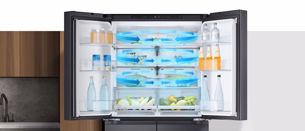 Multi-Air Flow System LG Multi-Door 665L