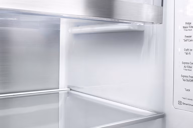 Hiasan metalik LG Side-by-Side 635L