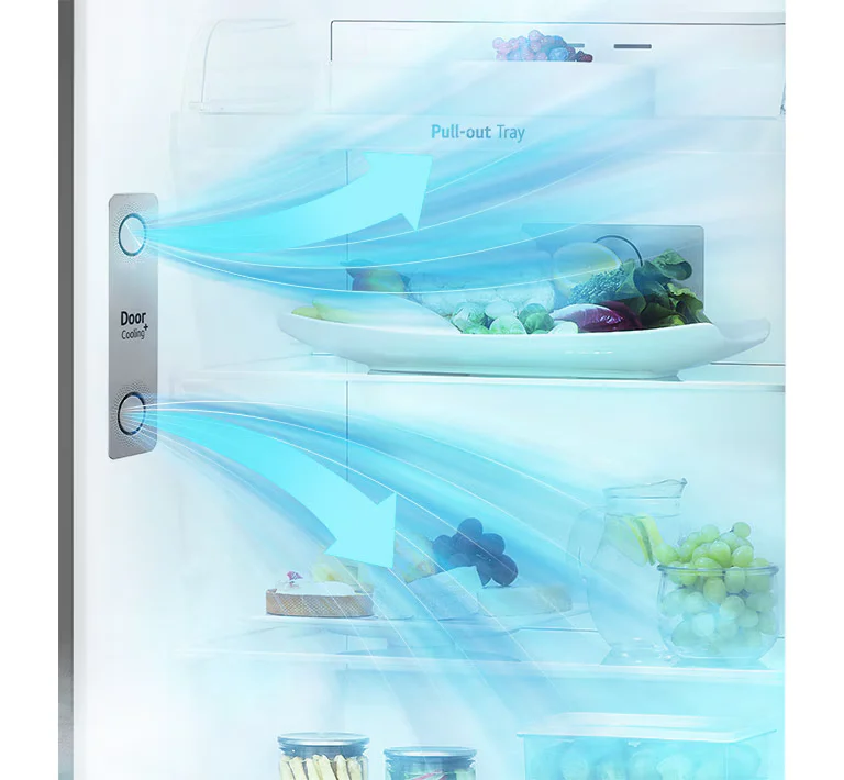 DoorCooling+ LG Top Freezer 493L