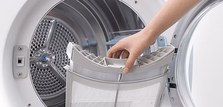 Dual Lint Filter LG Dryer 9kg