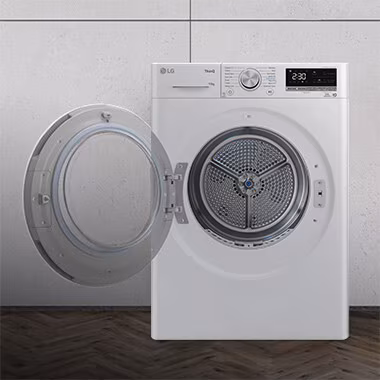 Pintu reversible LG Dryer 9kg