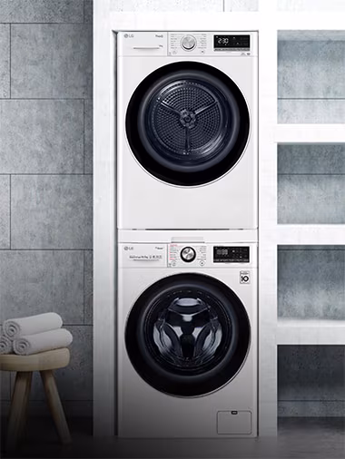 Pemasangan pedestal LG Dryer 9kg