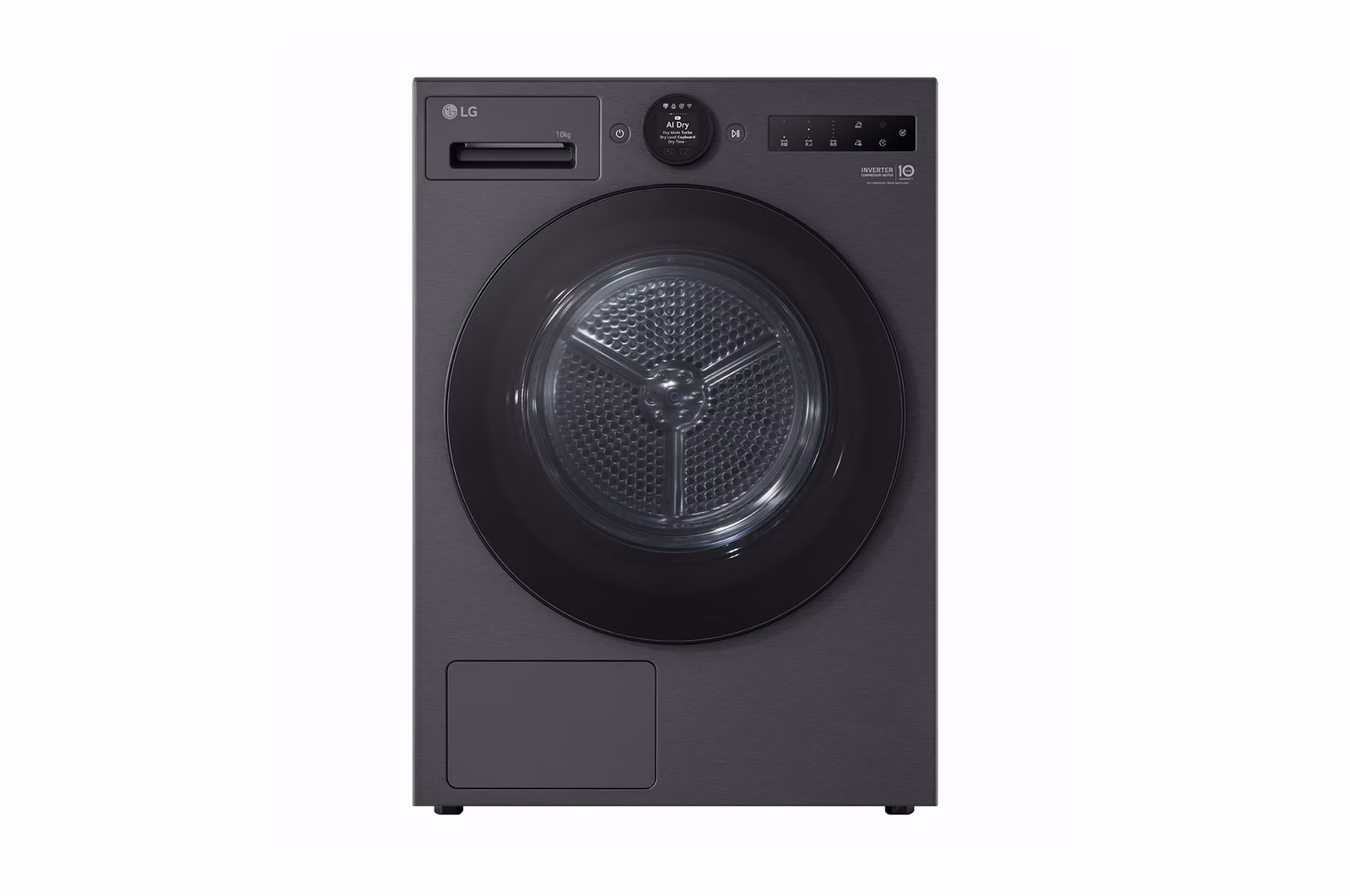 LG Dryer 10kg Matte Black — foto 1
