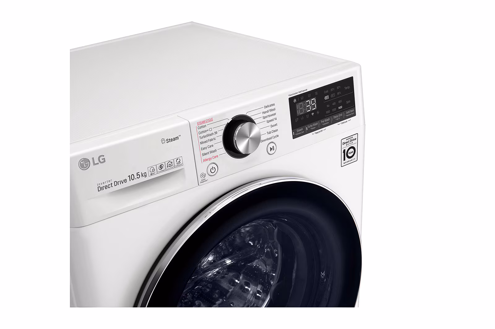 LG Front Load Washer 10.5kg — foto 3