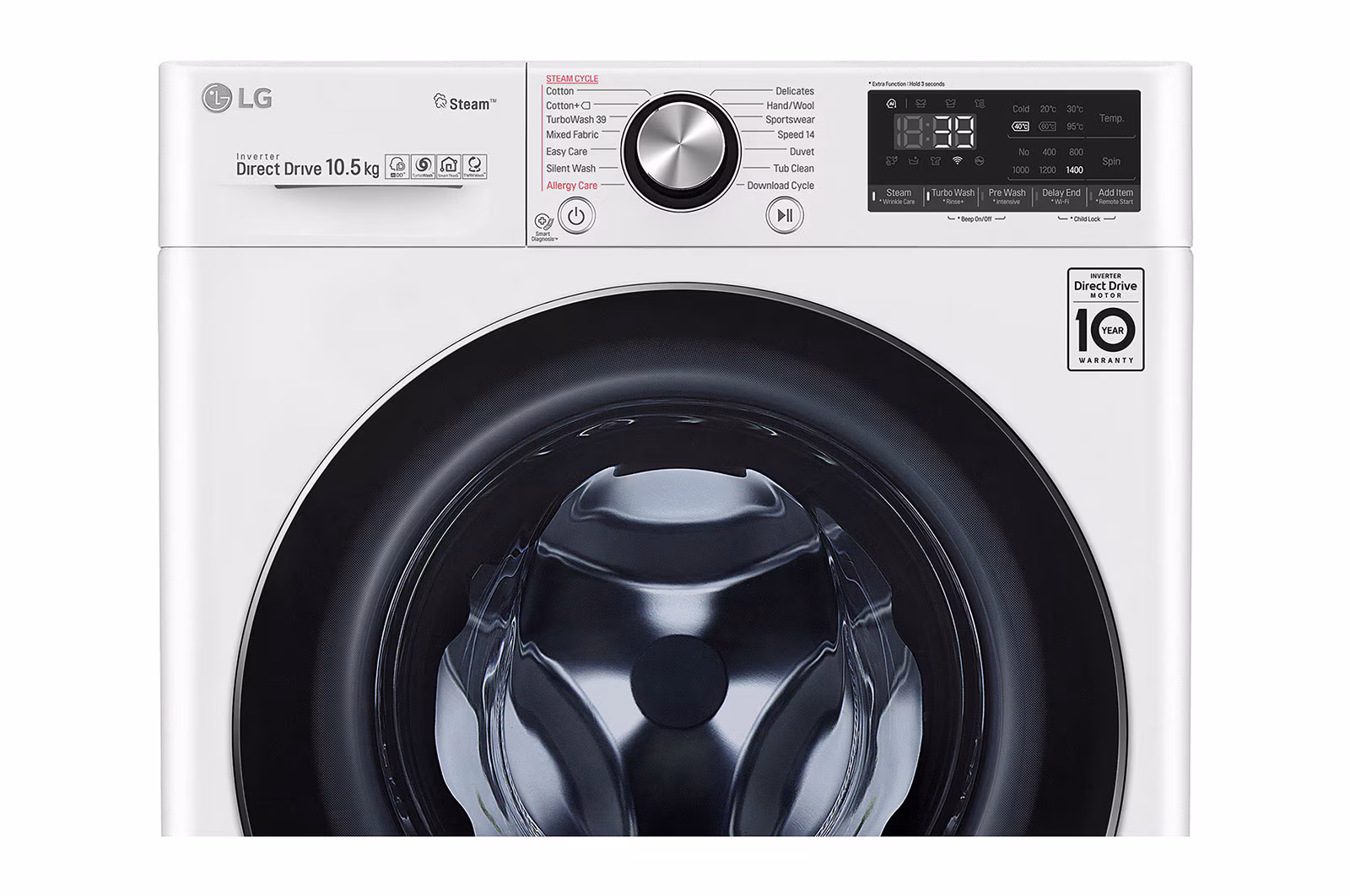 LG Front Load Washer 10.5kg — foto 6