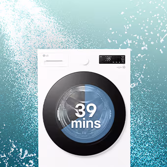 TurboWash 360 LG Front Load Washer 20kg