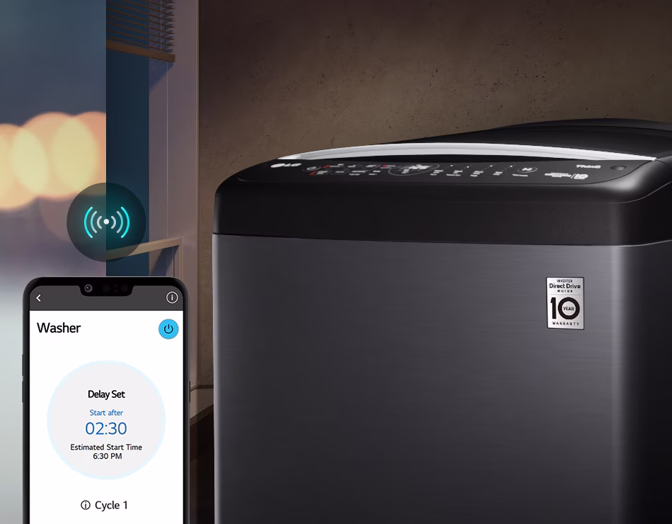 Remote Control LG ThinQ untuk LG Top Load Washer 20kg