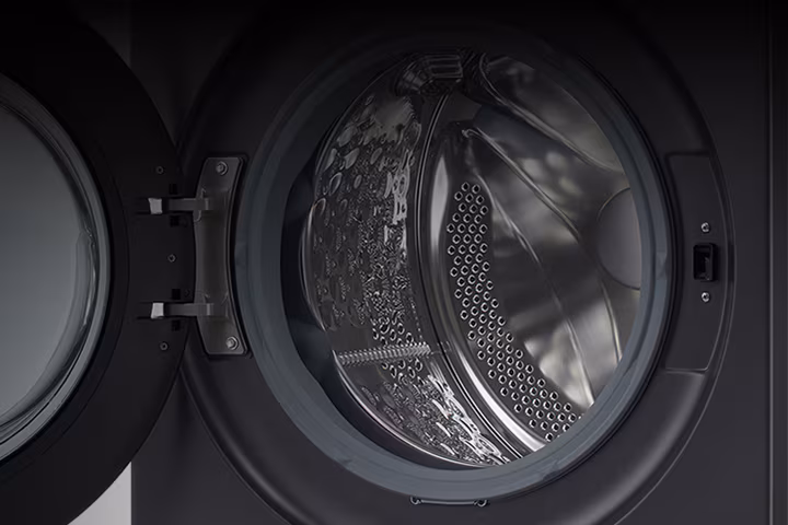 Dram keluli tahan karat LG WasherDryer 15/8kg