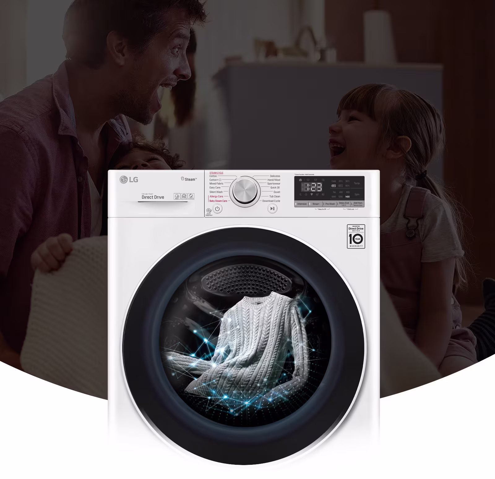 AI Direct Drive LG WasherDryer 9/5kg