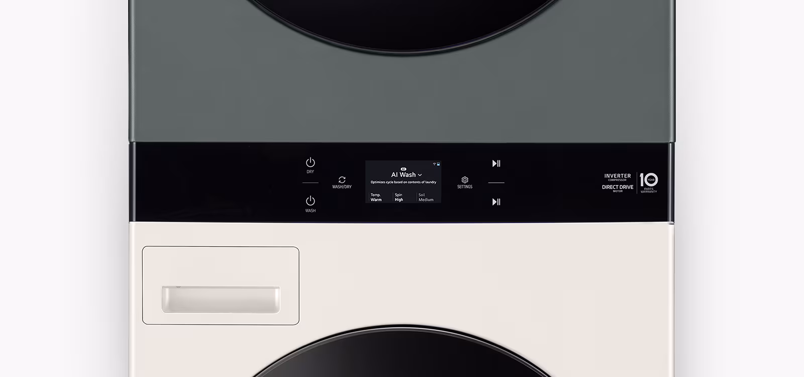Center Control LG WashTower 25/20kg