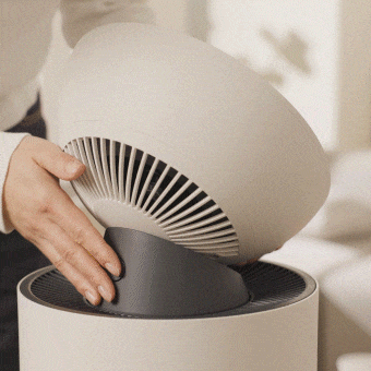 Mudah dibersihkan LG PuriCare AeroBooster