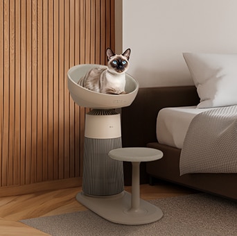 Heated dome seat LG PuriCare AeroCatTower