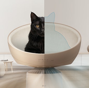 Cat relax mode LG PuriCare AeroCatTower