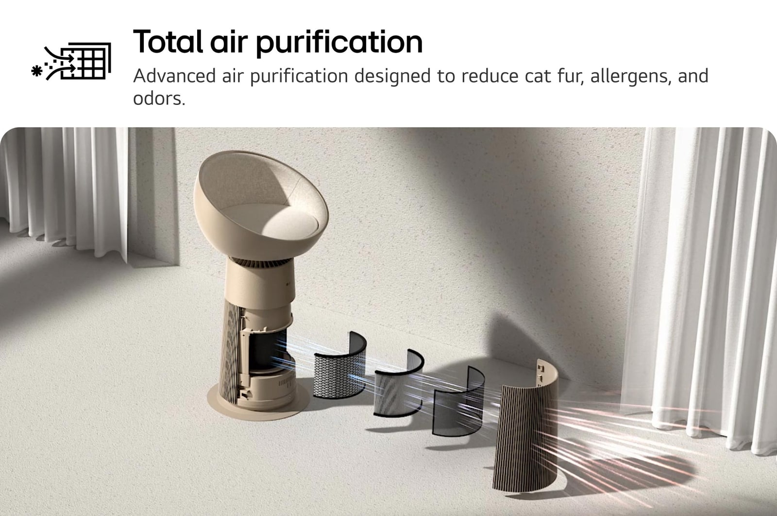 LG PuriCare AeroCatTower — foto 3