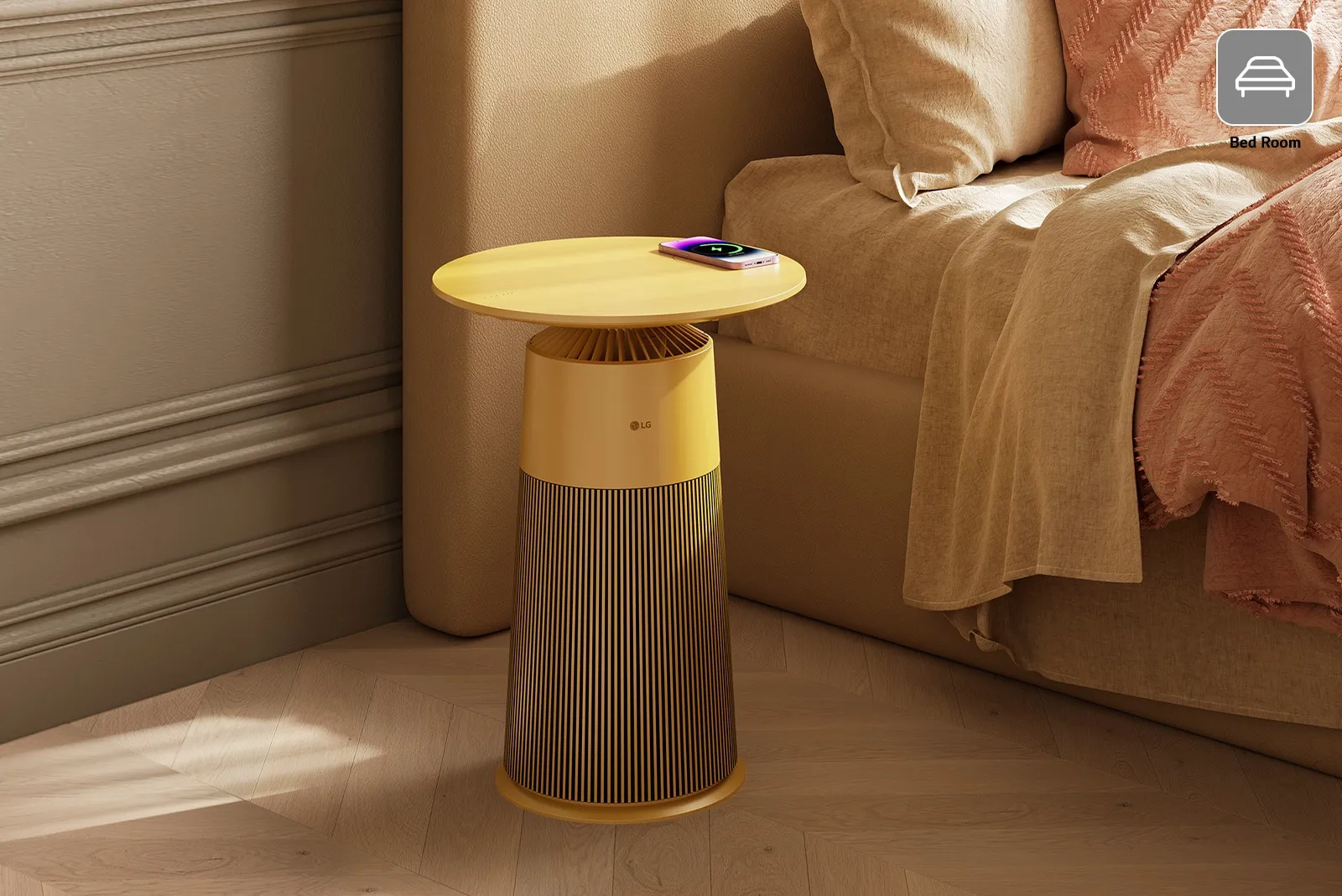LG PuriCare AeroFurniture dalam ruang hidup — foto 2