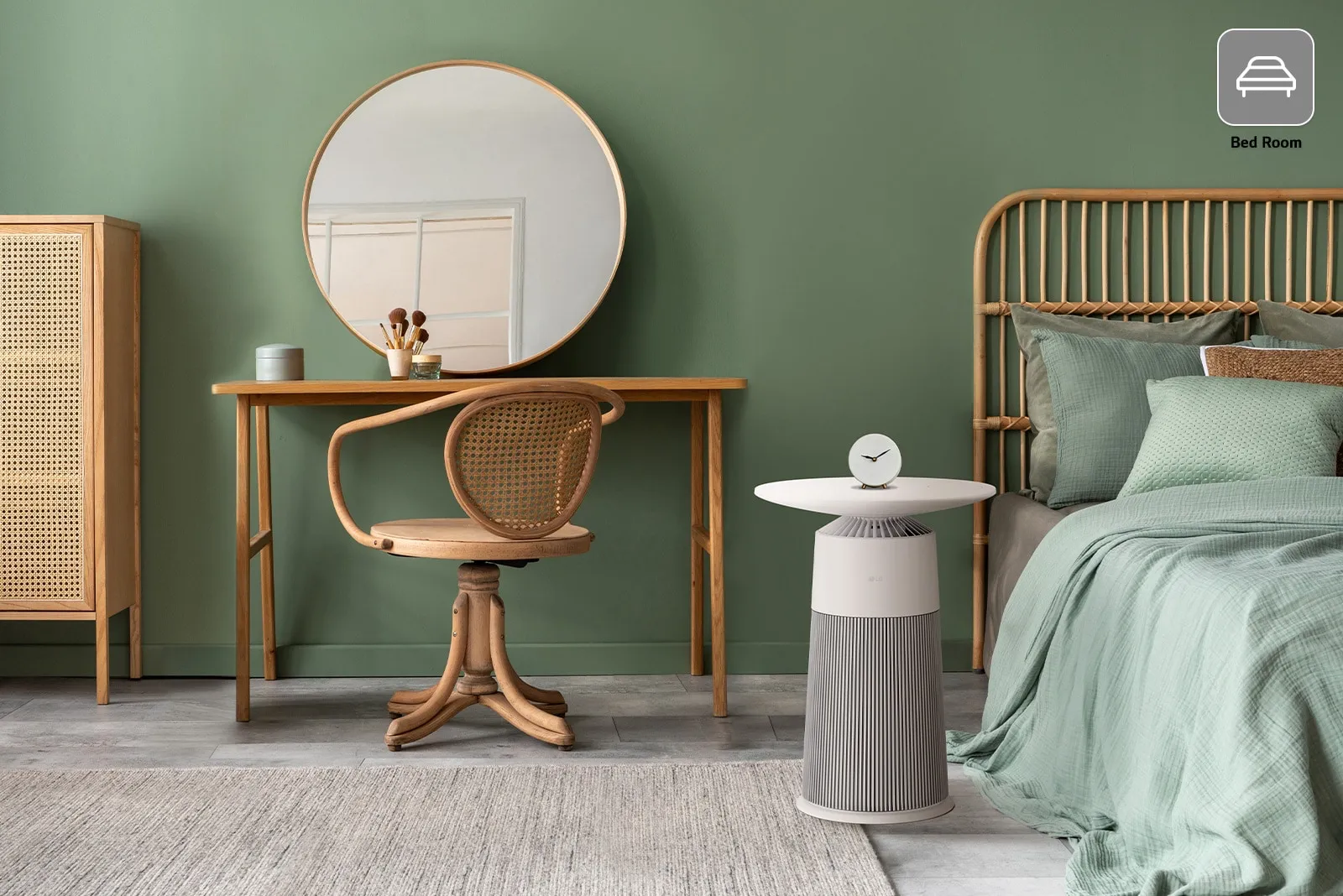 LG PuriCare AeroFurniture dalam ruang hidup — foto 4