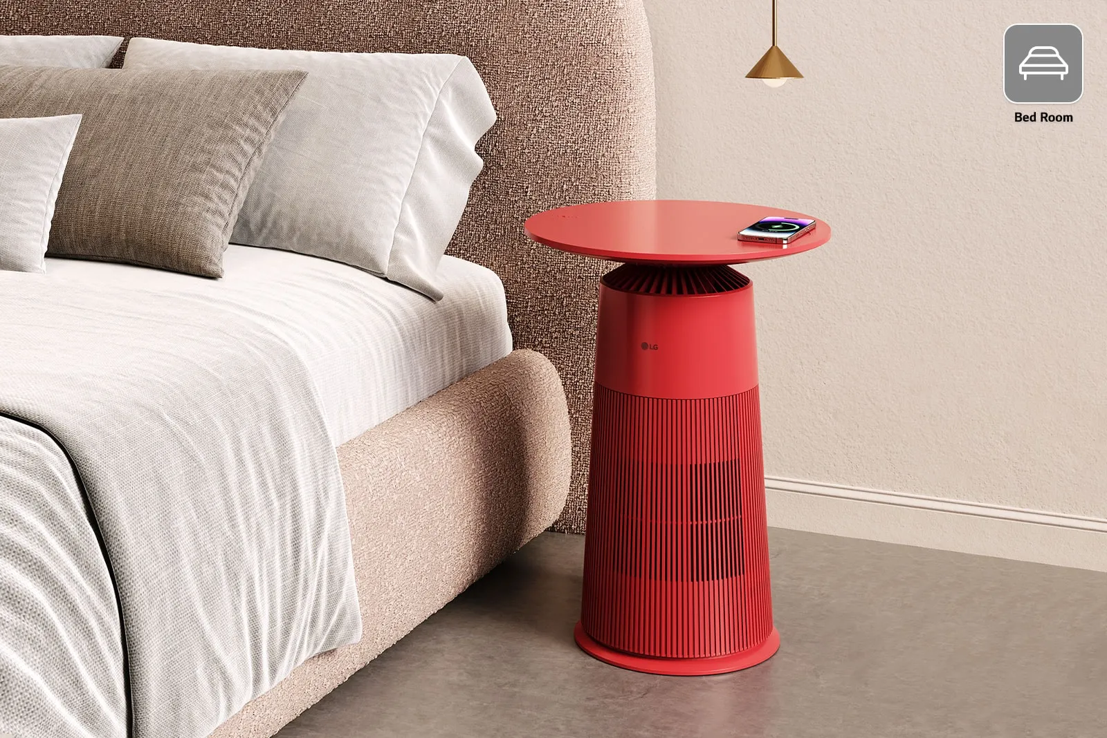 LG PuriCare AeroFurniture dalam ruang hidup — foto 9