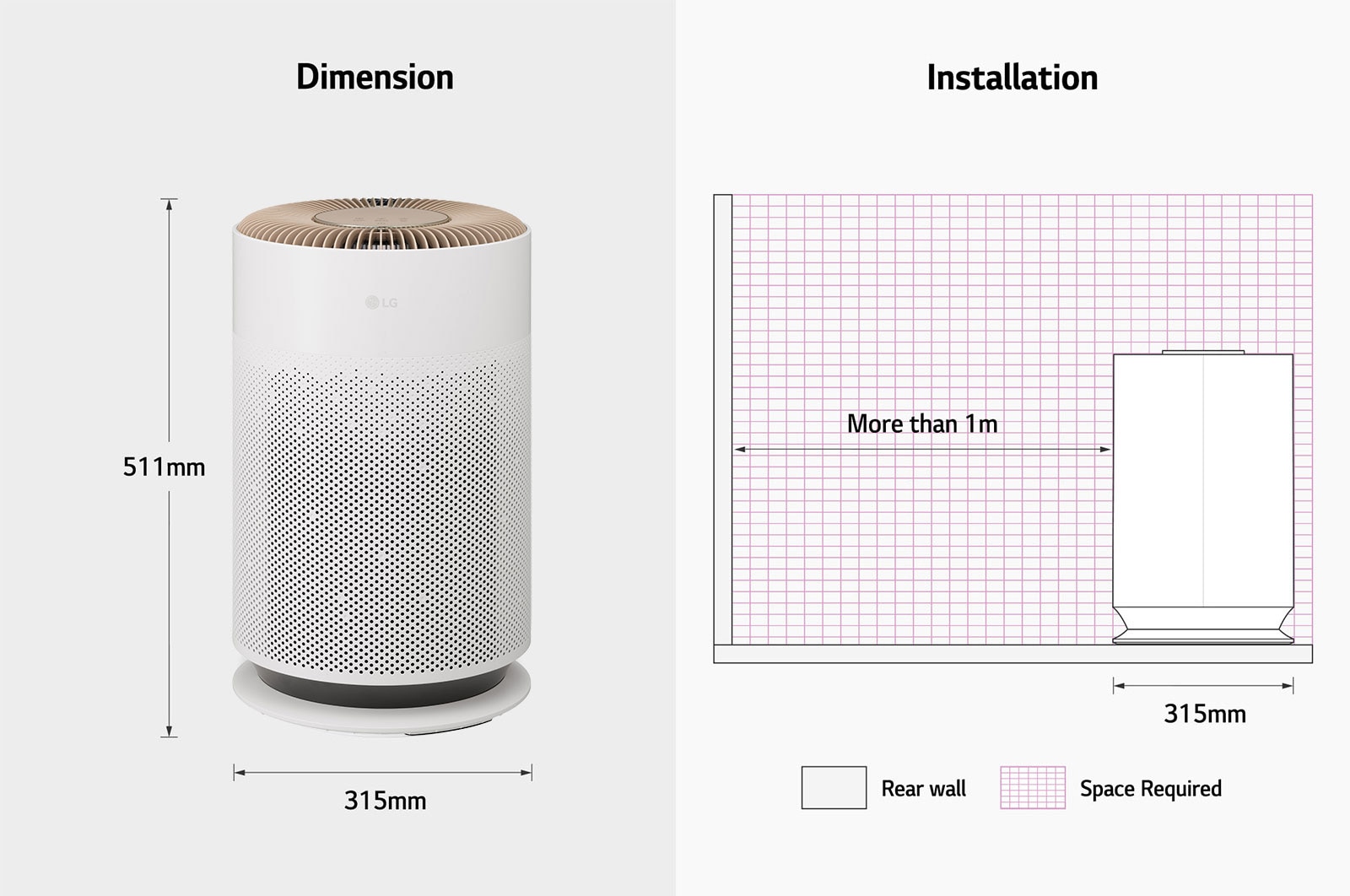 LG PuriCare 360 HIT Brown — foto 15