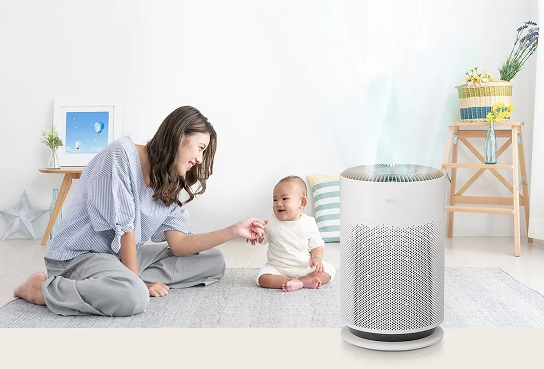 Give your air a deep clean LG PuriCare 360 HIT Brown