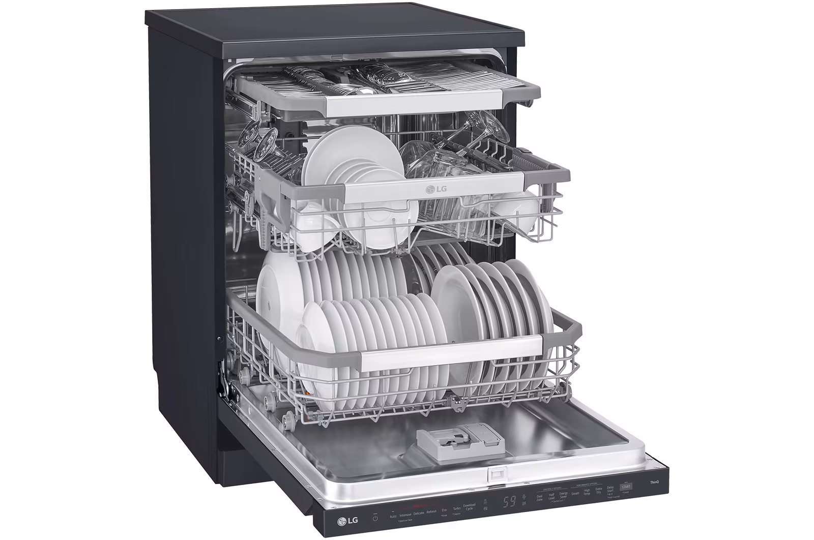 LG QuadWash Dishwasher Matte Black — foto 10
