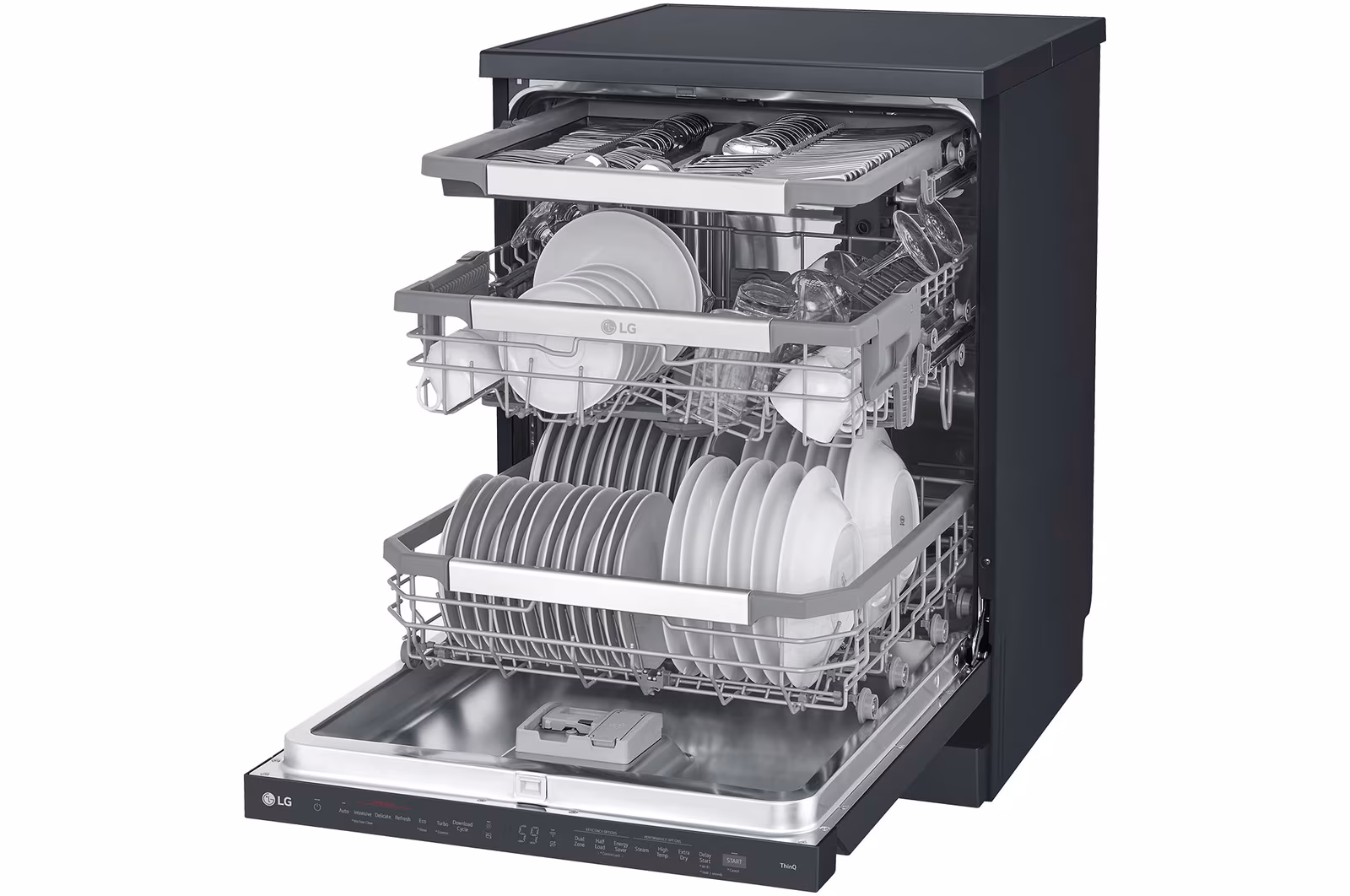 LG QuadWash Dishwasher Matte Black — foto 11