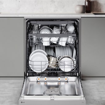 Rak fleksibel LG QuadWash Dishwasher