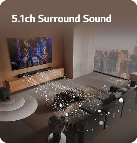 5.1ch Surround Sound