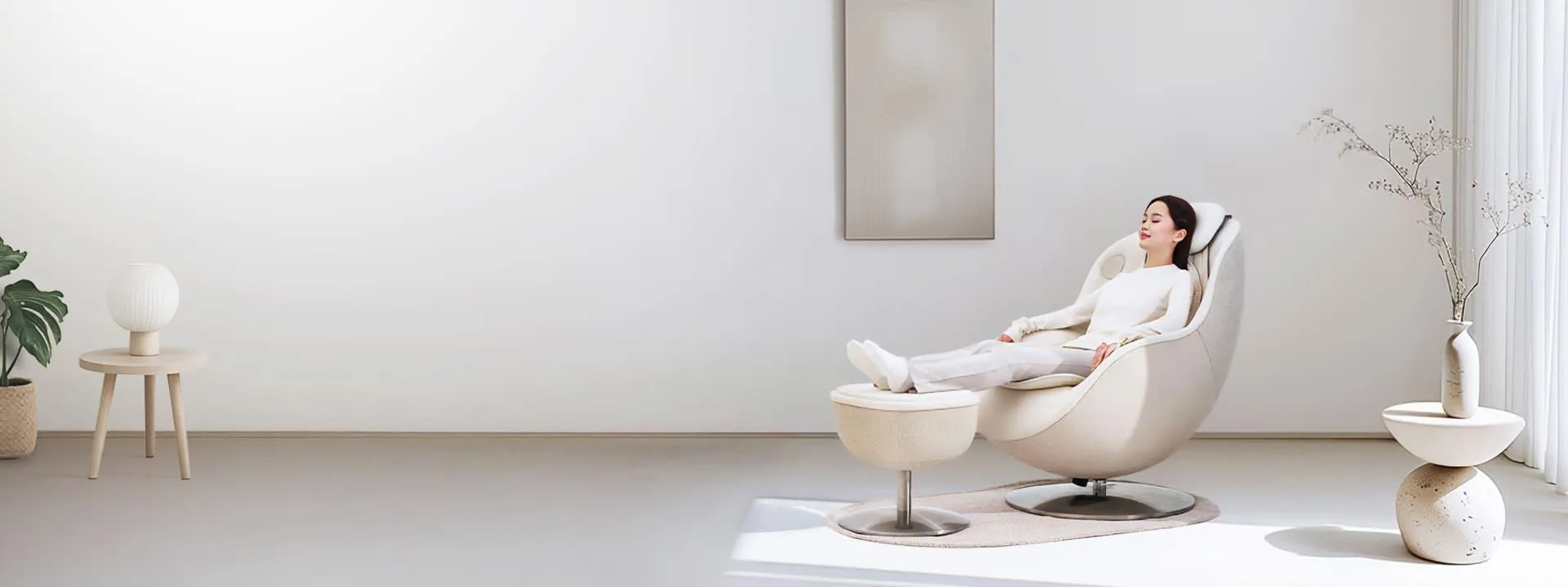 LG Massage Recliner di ruang tamu
