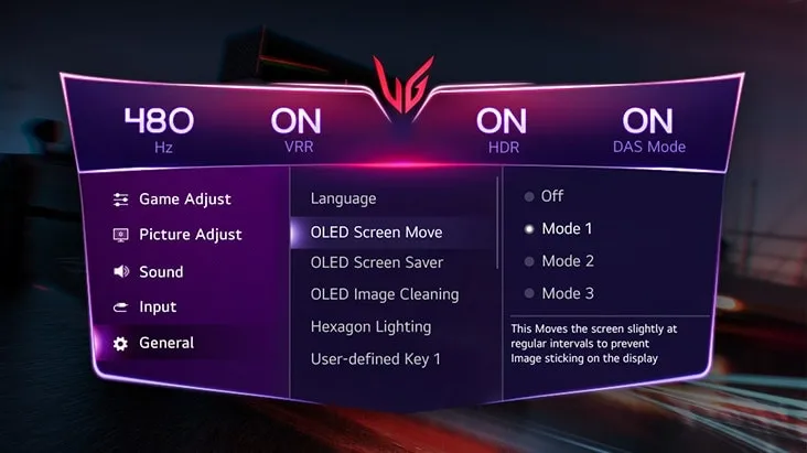 Quick setups for brighter OLED